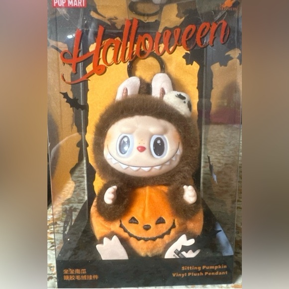 POP MART Accessories - Labubu Happy Halloween Party Series Sitting Pumpkin